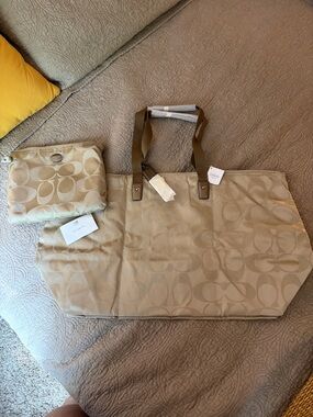 Vintage Coach Weekender Bag